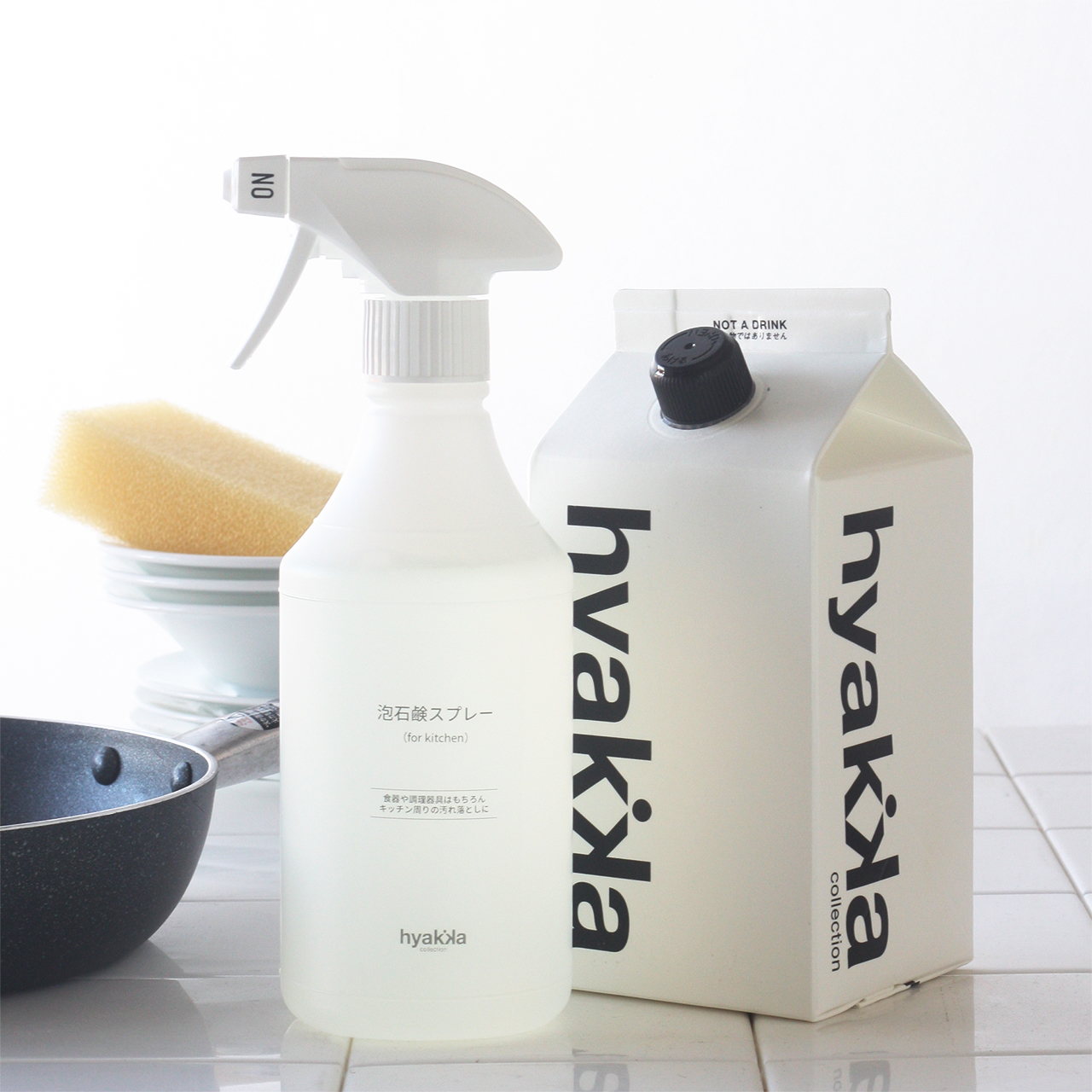 泡石鹸スプレー（for kitchen） 業務用4000ml